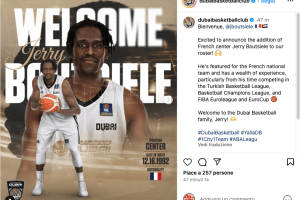 Dubai Basketball officially signs Jerry Boutsiele