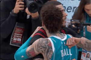 LaMelo and Lonzo Ball Share NBA Court Again