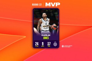EuroLeague Round 22 MVP: Carlik Jones, Partizan Belgrade