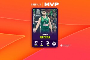 EuroLeague Round 19 MVP: Omer Yurtseven, Panathinaikos