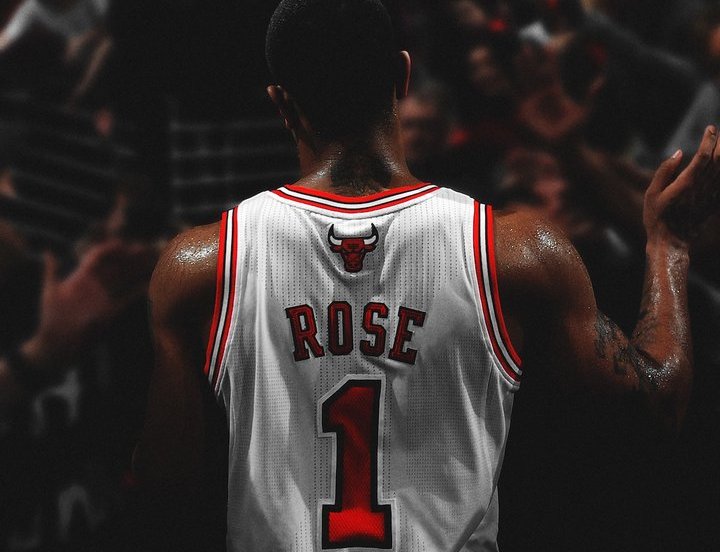 derrick rose maglia