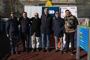 Napoli Basket, tappa a Chiaiano per il progetto “Un Canestro di Sorrisi”