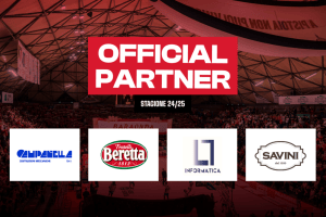Estra Pistoia Basket 2000, gli Official Partner biancorossi per la stagione 2024/25