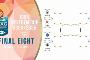 IBSA NextGen Cup 2024/25, il tabellone delle otto squadre qualificate alla Final Eight di Brescia