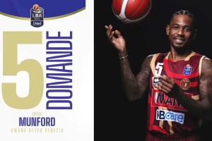 5 domande a… Xavier Munford: “Il rientro in campo è stato speciale. Venezia una città incredibile”