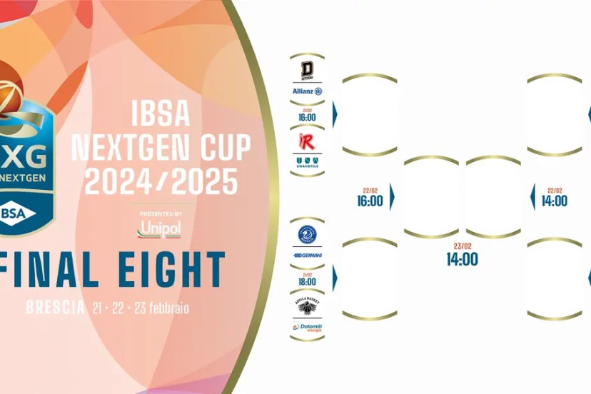 Definito il calendario della fase finale di Brescia della IBSA NextGen Cup 2024/25