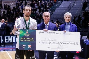 Frecciarossa Final Eight 2025: raccolti 30.000 euro a favore della Ricerca sul Cancro