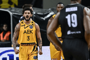 Derthona combatte ad Atene ma non basta: vince l’AEK