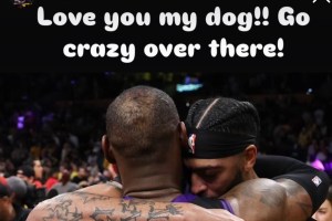LeBron James a Anthony Davis: Ti voglio bene, fratello