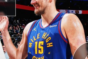 Jokic decisivo nel finale: Denver supera Philadelphia