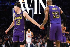 LeBron James e Josh Hart si scambiano triple doppie, i Lakers vincono contro i New York Knicks