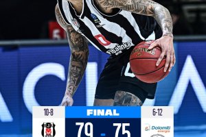 EuroCup: l’Aquila Trento non molla mai, ma nel finale la spunta il Besiktas