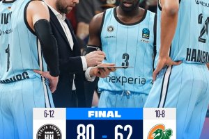 EuroCup: Amburgo saluta la competizione con una vittoria, passo falso Olimpia Lubiana