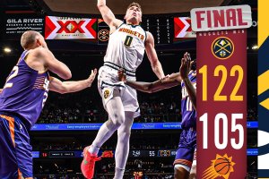 I Denver Nuggets mandano KO dei Phoenix Suns rimaneggiati: Jokic flirta con la tripla doppia