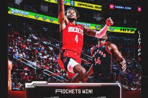 I Rockets interrompono la striscia negativa battendo i Raptors