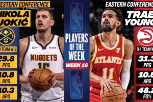 Nikola Jokić e Trae Young nominati Giocatori della Settimana NBA