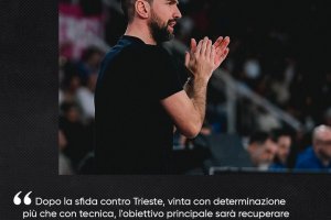 Poeta: A Torino un quarto di finale duro contro una squadra tosta e profonda