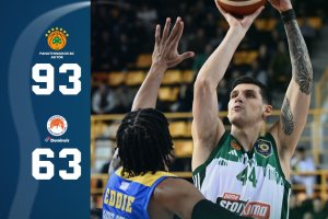 Panathinaikos domina Peristeri e vola in semifinale di Coppa di Grecia