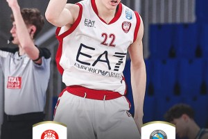 I 30 punti di Lonati guidano l’EA7 Emporio Armani Milano alla vittoria in volata