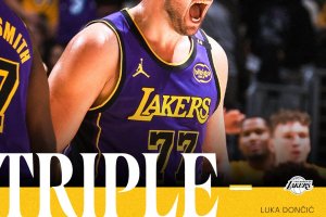 Doncic Shines in First Game Against Dallas: Triple-Double and Lakers Win