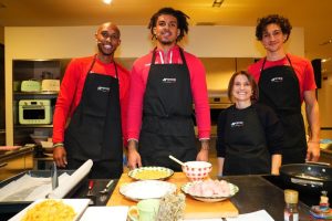 Sport, Cucina e Solidarietà: da SMEG la cena la preparano Smith, Uglietti e Grant