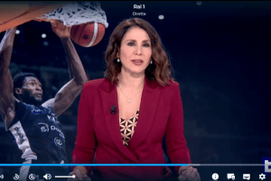 Il TG1 apre la pagina sportiva con la Coppa Italia di Trento prima di Juventus-Inter