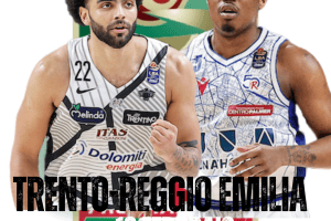 F8 2025 | Aquila Trento-Pallacanestro Reggiana | Le ufficiali