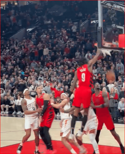 trail blazers mercato