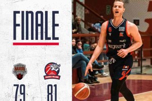 Wegreenit Urania Milano che brividi a Nardò, Amato gela la Hdl, 79-81