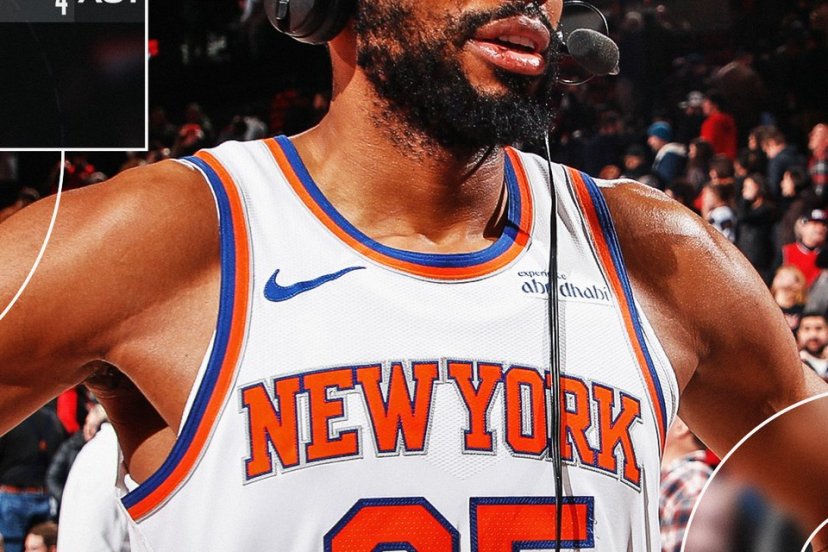 New York Knicks Portland Trail Blazers NBA