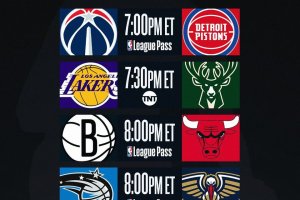 NBA: 5 partite in programma, Curry verso la tripla N.4000