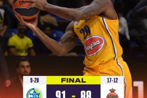 Euroleague Round 29: Il Maccabi trova il parziale decisivo nel finale, sconfitto l’AS Monaco