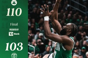 I Boston Celtics guidati da Brown vincono contro i Denver Nuggets