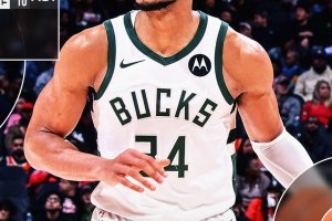 Tripla doppia di Antetokounmpo, i Bucks superano gli Hawks