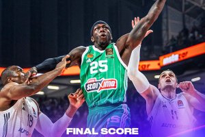 Panathinaikos dominates Real Madrid and strengthens third place in EuroLeague