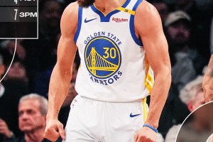 Curry ne fa 40, i Warriors rimontano da -22 e battono Brooklyn