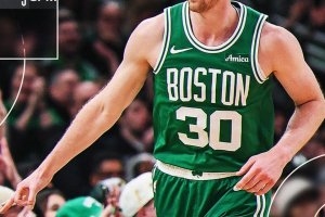 I Boston Celtics battono i Jazz con una serata da record di Sam Hauser