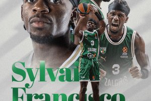 Zalgiris Kaunas: contract extension for Sylvain Francisco