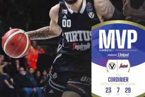 LBA: Isaia Cordinier è l’MVP del 21° turno