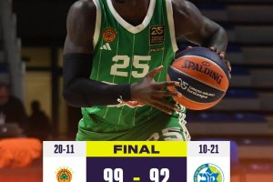 Il Panathinaikos sconfigge in rimonta il Maccabi Tel Aviv