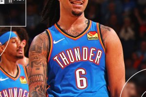 Jaylin Williams guida il dominio dei Thunder sui 76ers