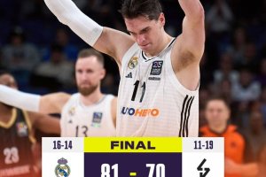 Il Real Madrid mette subito le cose in chiaro, Asvel sconfitto nonostante Maledon