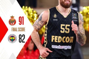 Mike James guida l’AS Monaco al successo sul Fenerbahce
