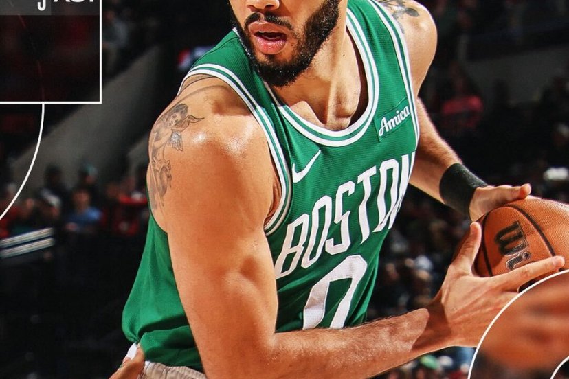 Jayson Tatum, Celtics, Trail Blazers