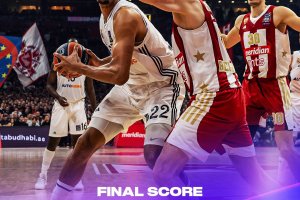 Real Madrid holds off Crvena Zvezda in Belgrade: 78-72 final