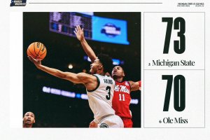 Michigan State soffre ma batte Ole Miss: Spartans all’Elite Eight