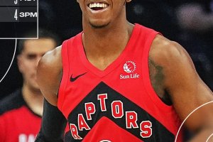 Barrett ne fa 31 e i Raptors affondano Philadelphia: ottava sconfitta di fila per i 76ers