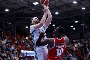 Leonardo Totè è il Best ITA Fastweb del mese di marzo della Serie A Unipol 2024/25