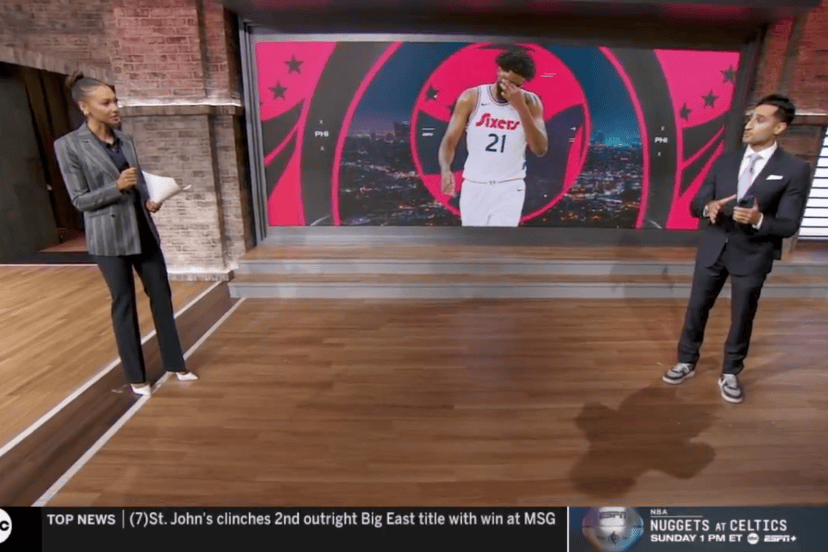 Shams Charania Joel Embiid
