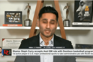 Shams Charania racconta l’accordo tra Steph Curry e Davidson